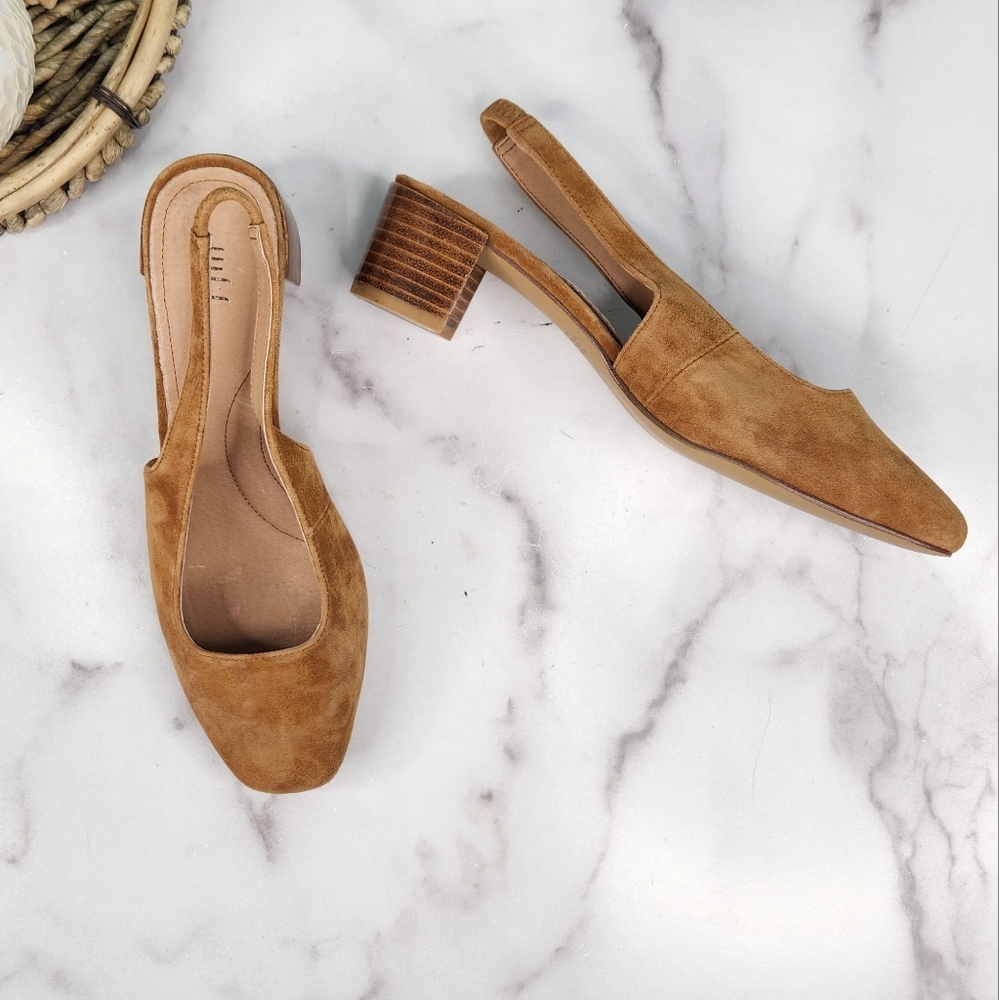 J. Jill Amelie Suede Leather Heels